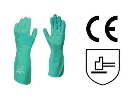 Chemical resistant gloves