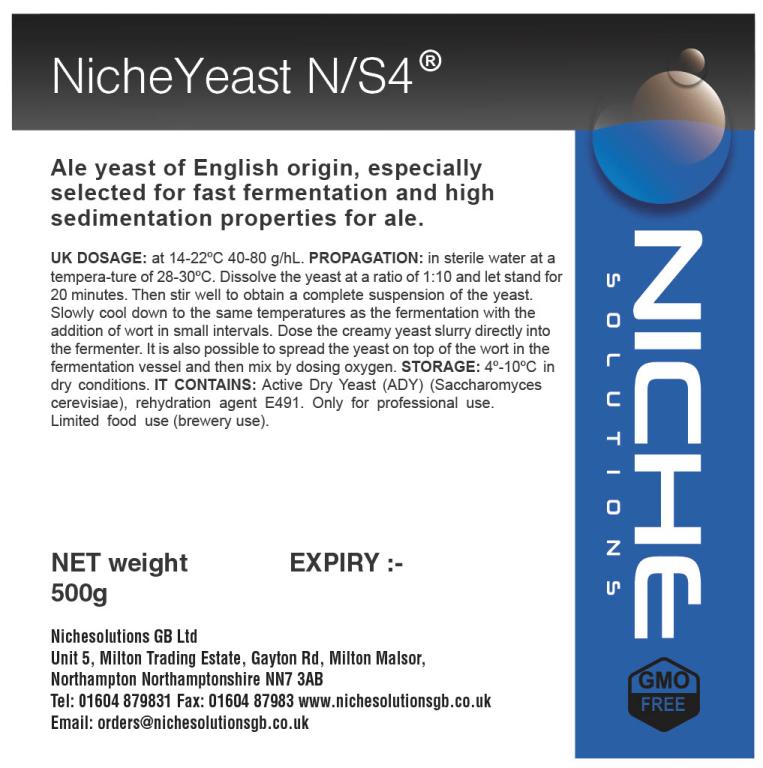 NicheYeast N/S4 - 500g