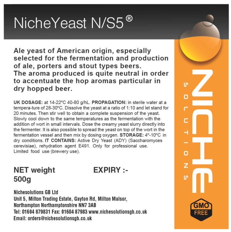 NicheYeast N/S5 - 500g