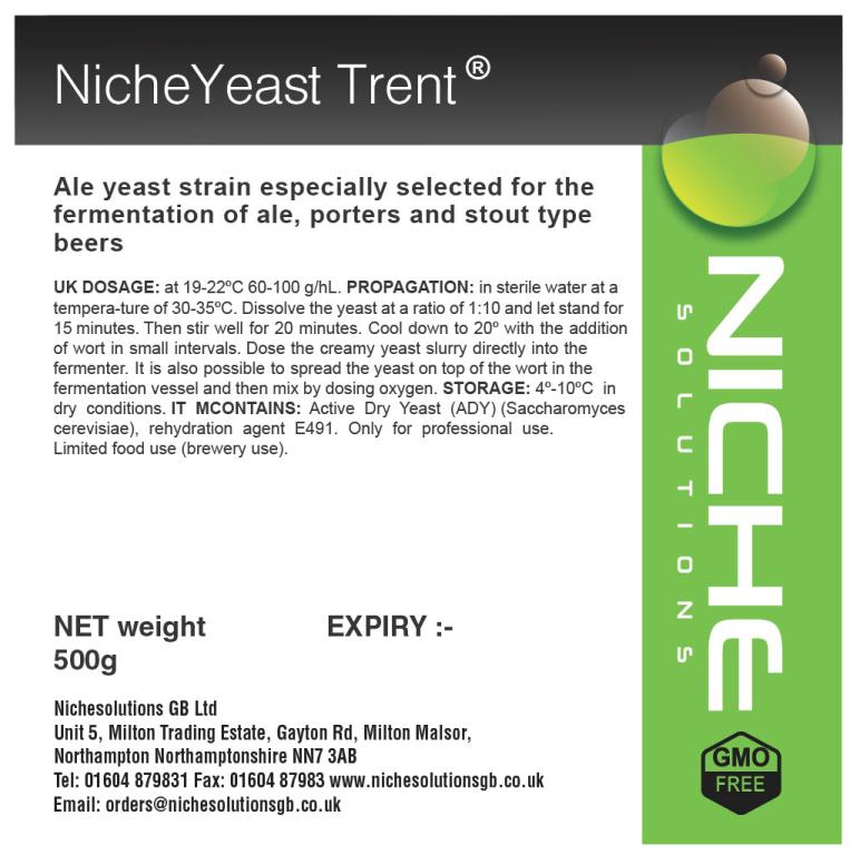 NicheYeast Trent - 500g