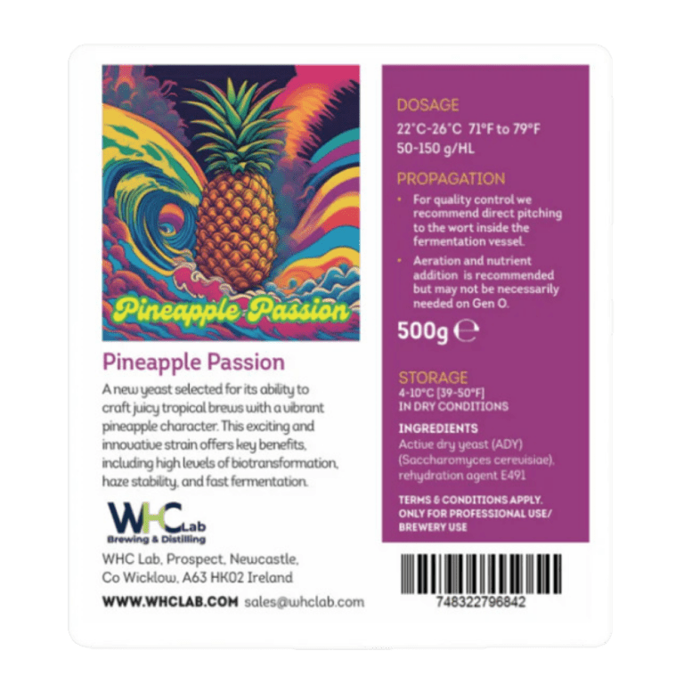 Pineapple Passion: Psychedelic IPA Yeast